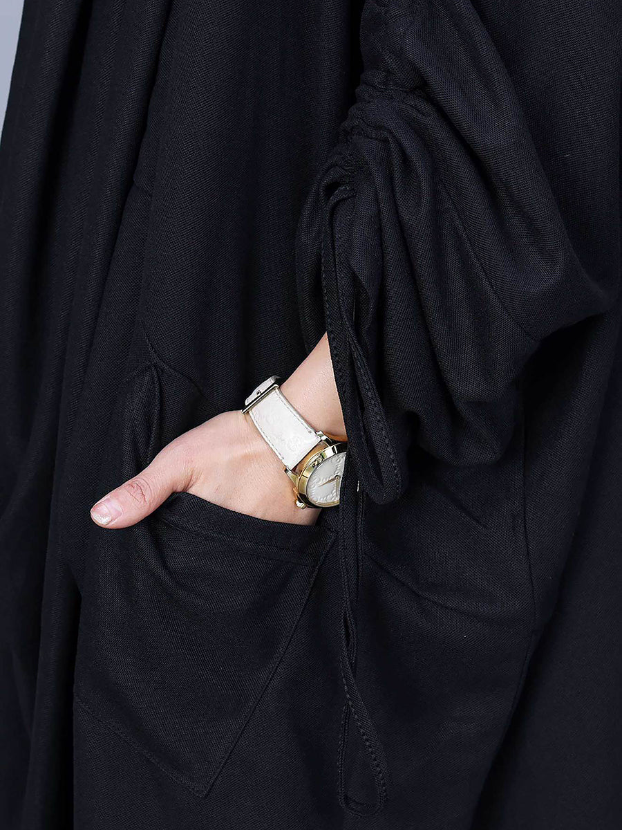 فستان نسائي ربيعي عتيق غير منتظم برباط